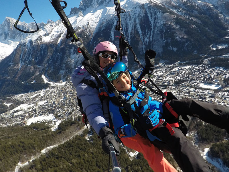 parapente Chamonix