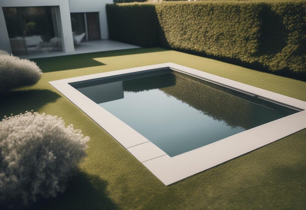 Piscine carre