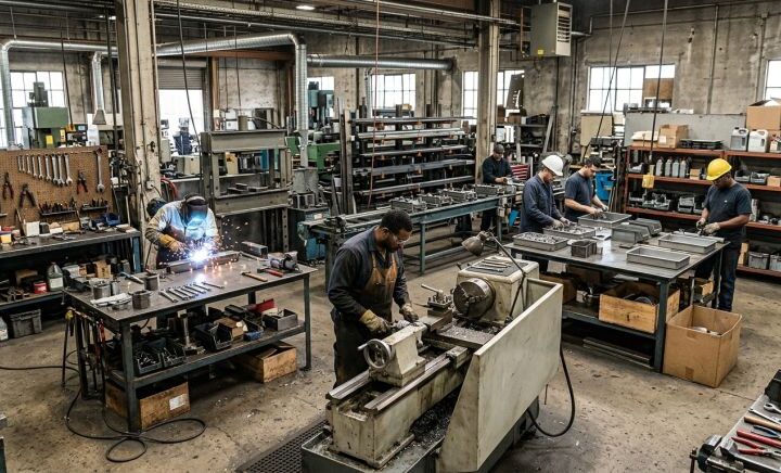 atelier de production