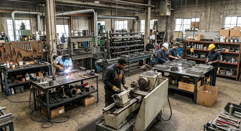 atelier de production